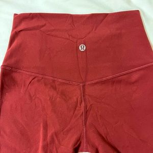 Lululemon 6” Biker Short Size 4 (lightly worn)